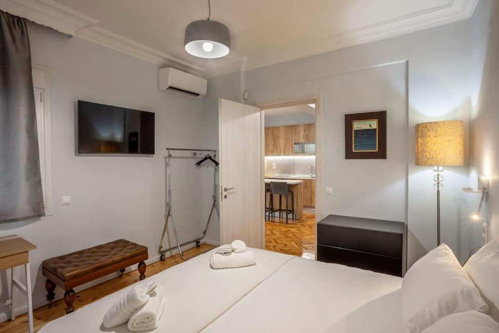 סלוניקי Karolou Ntil- Ground Floor Suite מראה חיצוני תמונה